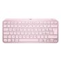 Logitech MX Keys Mini Draadloos Toetsenbord - Roze (920-010812) thumbnail