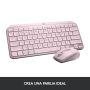Logitech MX Keys Mini Draadloos Toetsenbord - Roze (920-010813) thumbnail