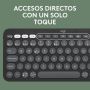 Logitech Pebble Keys 2 K380s TONAL GRAPHITE ESP B (920-011827) thumbnail
