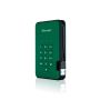 iStorage diskAshur 2 externe harde schijf 2 TB 5400 RPM USB Type-A 3.2 Gen 1 (3.1 Gen 1) Groen (IS-DA2-256-2000-GN) thumbnail