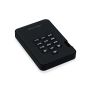 iStorage diskAshur 2 externe harde schijf 3 TB 5400 RPM USB Type-A 3.2 Gen 1 (3.1 Gen 1) Zwart (IS-DA2-256-3000-B) thumbnail