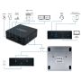 Origin Storage OSDOCK-MMUSBCA/EU laptop dock & poortreplicator Docking USB 3.2 Gen 1 (3.1 Gen 1) Type-A + Type-C Zwart (OSDOCK-MMUSBCA/EU) thumbnail