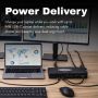 Origin Storage OSDOCK-T4K15/EU laptop dock & poortreplicator Docking USB 3.2 Gen 1 (3.1 Gen 1) Type-A + Type-C Zwart (OSDOCK-T4K15/EU) thumbnail