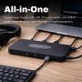 Origin Storage OSDOCK-USBC laptop dock & poortreplicator Docking USB 3.2 Gen 2 (3.1 Gen 2) Type-C Zwart (OSDOCK-USBC) thumbnail