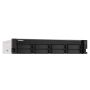QNAP TS-873AU-RP NAS Rack (2U) Ryzen Embedded V1500B 4 GB DDR4 0 TB QNAP Turbo System Zwart, Grijs (TS-873AU-RP-4G) thumbnail