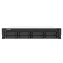 QNAP TS-873AU-RP NAS Rack (2U) Ryzen Embedded V1500B 4 GB DDR4 0 TB QNAP Turbo System Zwart, Grijs (TS-873AU-RP-4G) thumbnail