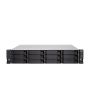 QNAP TS-h1283XU-RP NAS Rack (2U) Intel Xeon E E-2136 32 GB DDR4 0 TB QuTS hero Zwart (TSH1886XURPR2D162232) thumbnail