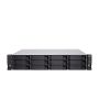 QNAP TS-h1283XU-RP NAS Rack (2U) Intel Xeon E E-2136 32 GB DDR4 0 TB QuTS hero Zwart (TSH1886XURPR2D162232) thumbnail