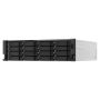 QNAP TS-h2287XU-RP NAS Rack (3U) Intel Xeon E E-2336 32 GB DDR4 0 TB QuTS hero Zwart, Wit thumbnail