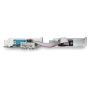 StarTech.com 2 Port PCI Express RS232 Seriële Kaart, PCIe RS232 Serial Host Controller Kaart, PCIe naar Serial DB9 Adapter Kaart, 16950 UART, Low Profile Uitbreidingskaart, Windows & Linux (PEX2S953LP) thumbnail
