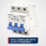 Vertiv Miniature Circuit Breaker 3P C63A (RAUABS403MC630) thumbnail