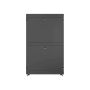 Vertiv VR3150SP rack 42U Vrijstaande rek Zwart, Transparant (VR3150SP) thumbnail