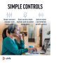 HP Poly Headset Voyager Focus 2 (77Y85AA) (77Y85AA) thumbnail