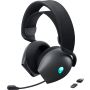 Alienware AW725H Headset Bedraad en draadloos Hoofdband Gamen USB Type-C Bluetooth Zwart thumbnail