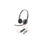 HP Plantronics Blackwire C3210 USB-A Headset (209744-101) thumbnail