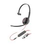 HP Poly Blackwire 3215 mono USB-C-headset + 3,5 mm stekker + USB-C/A-adapter (bulk) (8X227A6) thumbnail
