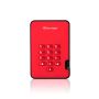 iStorage diskAshur 2 externe harde schijf 4000 GB Rood (IS-DA2-256-4000-R) thumbnail