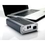 iStorage DiskAshur DT2 externe harde schijf 14000 GB Zwart, Grijs (IS-DT2-256-14000-C-G) thumbnail