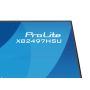 iiyama ProLite XB2497HSU-B1 computer monitor 60,5 cm (23.8") 1920 x 1080 Pixels Full HD LED Zwart (XB2497HSU-B1) thumbnail