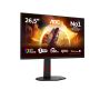 AOC G4 Q27G4SDR computer monitor 67,3 cm (26.5") 2560 x 1440 Pixels Quad HD QD-OLED Zwart, Rood (Q27G4SDR) thumbnail