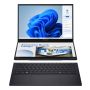 ASUS Zenbook Duo UX8406CA-QL038W Intel Core Ultra 7 255H Hybride (2-in-1) 35,6 cm (14") Touchscreen WUXGA 32 GB LPDDR5x-SDRAM 1 TB SSD Wi-Fi 7 (802.11be) Windows 11 Home Nederlands Grijs (90NB14X1-M00HU0) thumbnail