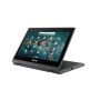 ASUS Chromebook Flip CR1 CR1100FKA-BP0354 Intel® Pentium® Silver N6000 29,5 cm (11.6") Touchscreen HD 4 GB LPDDR4x-SDRAM 64 GB eMMC Wi-Fi 6 (802.11ax) ChromeOS Belgisch Grijs (90NX03E1-M00B70) thumbnail