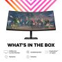 OMEN by HP 34 inch WQHD 165 Hz Curved gaming monitor - OMEN 34c (780K8AA) thumbnail