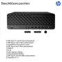 HP EliteDesk 8 SFF G1I U9285 32GB/1TB PC Intel Core Ultra 9 285 DDR5-SDRAM SSD NVIDIA RTX A400 Windows 11 Pro AI PC Zwart (99M66ET#ABH) thumbnail