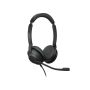 Jabra Evolve2 30 SE Headset Bedraad Hoofdband Oproepen/muziek USB Type-C Zwart (23189-989-879MULTI) thumbnail
