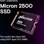 Micron 2500 512GB NVMe M.2 22x30mm SSD thumbnail