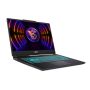 MSI Cyborg 15 A12VF-1072NL Intel® Core™ i7 i7-12650H Laptop 39,6 cm (15.6") Full HD 16 GB DDR5-SDRAM 512 GB SSD NVIDIA GeForce RTX 4060 Wi-Fi 6 (802.11ax) Windows 11 Home Zwart (9S7-15K111-1072) thumbnail