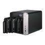 QNAP TS-453BT3 NAS Tower Intel® Celeron® J3455 8 GB DDR3L 0 TB QNAP Turbo System Zwart (TS-453BT3-8G) thumbnail
