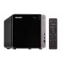 QNAP TS-453BT3 NAS Tower Intel® Celeron® J3455 8 GB DDR3L 0 TB QNAP Turbo System Zwart (TS-453BT3-8G) thumbnail
