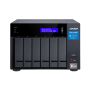 QNAP TVS-672XT NAS Tower Intel® Core™ i3 8 GB DDR4 0 TB QNAP QTS Zwart (TVS-672XT-I3-8G) thumbnail