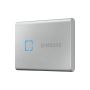 Samsung MU-PC500S, T7 Touch, 500 GB, USB Type-C, 3.2 Gen 2 (3.1 Gen 2), 1050 MB/s, Wachtwoordbeveiliging, Zilver thumbnail