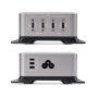 StarTech.com 4-Port Multi-Device USB-C Oplader, Totaal 240W, Single Port 140W EPR, PD 3.1, Poorten met Schroefvergrendeling, Ideaal voor Vergaderzalen, Incl Montagebeugel (424DEU-USB-C-CHARGER) thumbnail