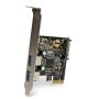 StarTech.com 2 poort USB 3.0 PCI Express controller kaart met SATA voeding (PEXUSB3S23) thumbnail