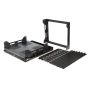 StarTech.com 12U 19” Uitschuifbaar en Roterend Open Frame Server Rack, 4 Post AV/Data Rack, 42,5cm (16.7") Diep Slide-Out IT Rack met Kabelmanagement, Uittrekbaar/Draaibaar Computer Rack (PORACK12U) thumbnail