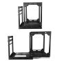 StarTech.com 12U 19” Uitschuifbaar en Roterend Open Frame Server Rack, 4 Post AV/Data Rack, 42,5cm (16.7") Diep Slide-Out IT Rack met Kabelmanagement, Uittrekbaar/Draaibaar Computer Rack (PORACK12U) thumbnail