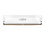 Crucial 16GB Crucial Pro OC Modul DIMM 288-PIN - 6400 MT/s / PC5-51200 - CL32 - 1.35 V - ungepuffert - Schnee-Fuchs-Wei (CP16G64C32U5W) thumbnail