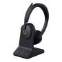 Yealink WH68 Headset Bedraad en draadloos Hoofdband Oproepen/muziek USB Type-C Bluetooth Zwart (1208738) thumbnail