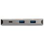 StarTech.com 3 Port USB-C Hub met Gigabit Ethernet RJ45 GbE Port - 2x USB-A, 1x USB-C - SuperSpeed 10Gbps USB 3.2 Gen 2 Type C Adapter Hub - USB Bus Powered - Aluminum - Compatibel met TB3 (HB31C2A1CGB) thumbnail