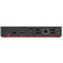 Lenovo 40AS0090SA laptop dock & poortreplicator Bedraad USB 3.2 Gen 1 (3.1 Gen 1) Type-C Zwart (40AS0090SA) thumbnail
