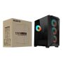 GIGABYTE C301 GLASS Midi Tower Zwart (GB-C301G V2) thumbnail