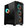 GIGABYTE C301 GLASS Midi Tower Zwart (GB-C301G V2) thumbnail