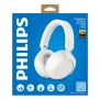 Philips TAH8000E Headset Draadloos Hoofdband Oproepen/muziek USB Type-C Bluetooth Wit (TAH8000EWT/00) thumbnail
