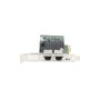 Dell Intel X550-T2 10GB Dual-Port RJ-45 PCIe Netwerkadapter (4V7G2-HP) thumbnail
