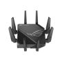 ASUS ROG Rapture GT-AX11000 Pro draadloze router Gigabit Ethernet Tri-band (2.4 GHz / 5 GHz / 5 GHz) Zwart (90IG0720-MU2A00) thumbnail