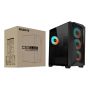 GIGABYTE C301 GLASS Midi Tower Zwart (C301G V2) thumbnail