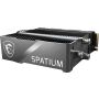 MSI SPATIUM M570 PRO PCIE 5.0 NVME M.2 2TB FROZR internal solid state drive PCI Express 5.0 3D NAND (SPATIUM M570 PRO PCIE 5.0 NVME M.2 2TB FROZR) thumbnail